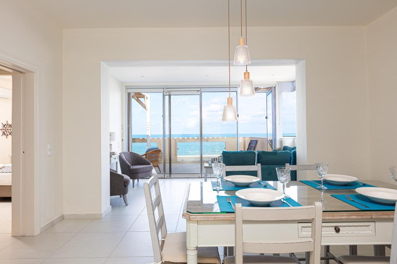 Nathalie'S Beachfront Apartment Rethymno  Екстер'єр фото